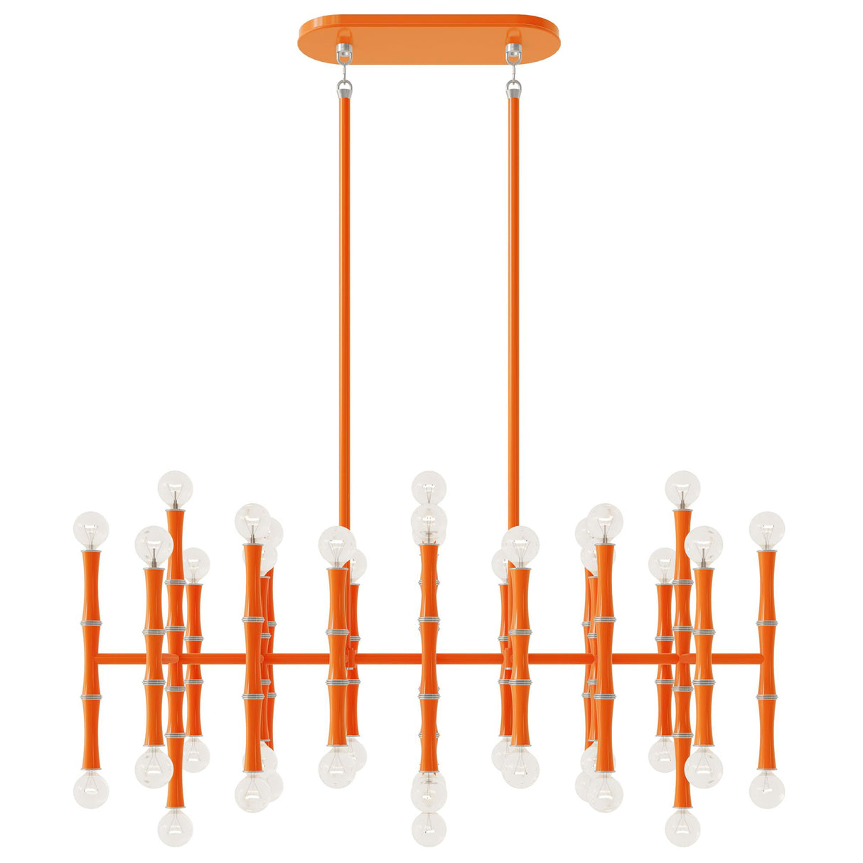 Robert Abbey (PM78) 38.25" x 16.38" KANE CHANDELIER