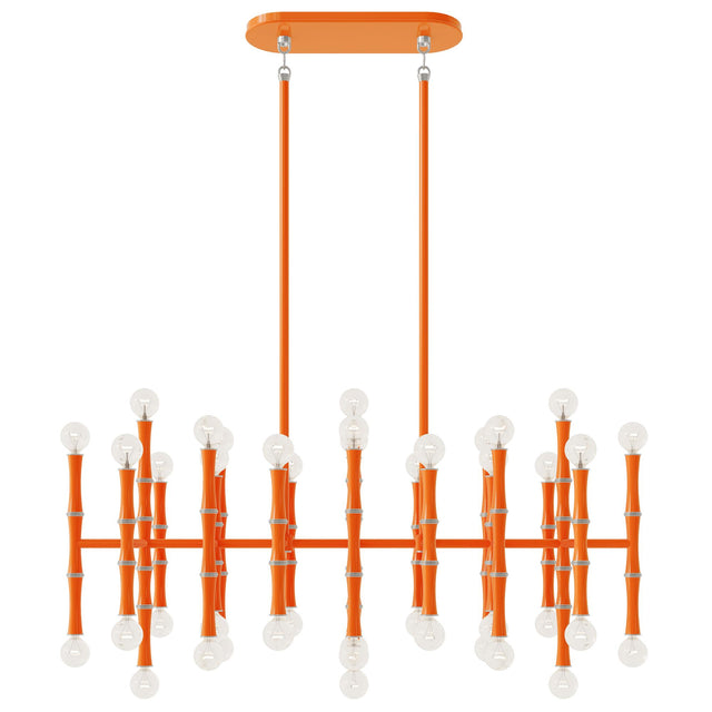 Robert Abbey (PM78) 38.25" x 16.38" KANE CHANDELIER
