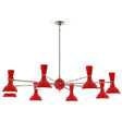 Robert Abbey (RR09RR) 57" x 10.19"-0" CLARE CHANDELIER