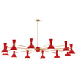 Robert Abbey (RR12RR) 76" x 10.19"-0" CLARE CHANDELIER