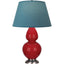 Robert Abbey (RR22B) 9.5" x 31" DOUBLE GOURD TABLE LAMP
