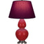 Robert Abbey (RR22P) 9.5" x 31" DOUBLE GOURD TABLE LAMP
