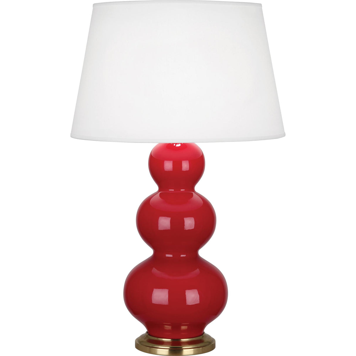 Robert Abbey (RR40X) 10" x 32.75" TRIPLE GOURD TABLE LAMP