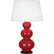 Robert Abbey (RR41X) 10" x 32.75" TRIPLE GOURD TABLE LAMP