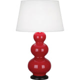 Robert Abbey (RR41X) 10" x 32.75" TRIPLE GOURD TABLE LAMP