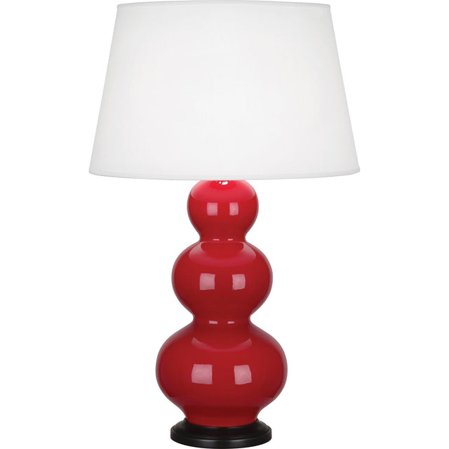 Robert Abbey (RR41X) 10" x 32.75" TRIPLE GOURD TABLE LAMP