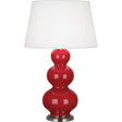 Robert Abbey (RR42X) 10" x 32.75" TRIPLE GOURD TABLE LAMP