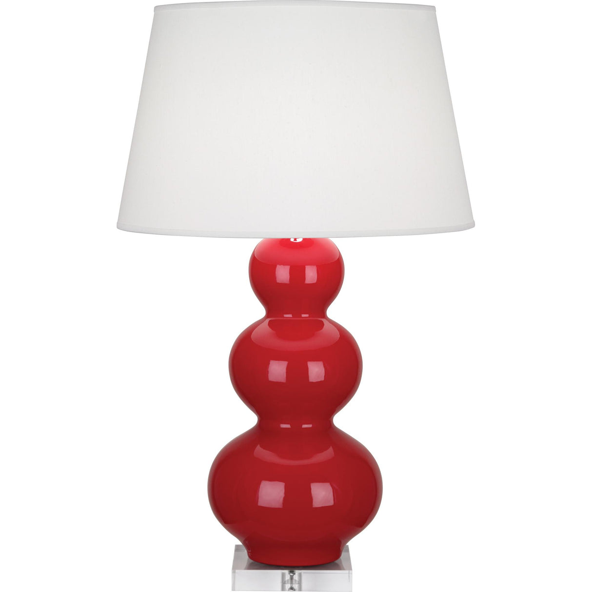 Robert Abbey (RR43X) 10" x 33" TRIPLE GOURD TABLE LAMP