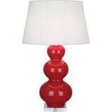 Robert Abbey (RR43X) 10" x 33" TRIPLE GOURD TABLE LAMP