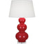 Robert Abbey (RR43X) 10" x 33" TRIPLE GOURD TABLE LAMP
