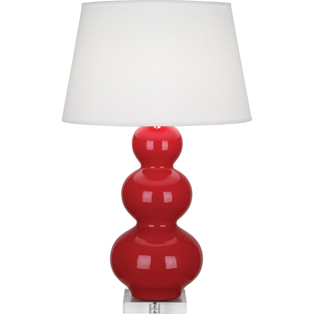 Robert Abbey (RR43X) 10" x 33" TRIPLE GOURD TABLE LAMP