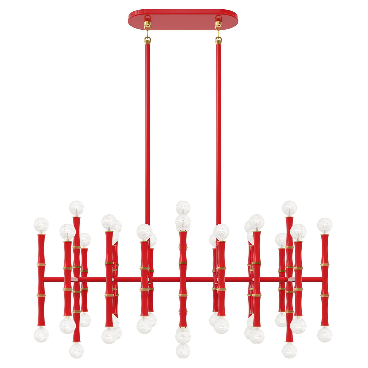 Robert Abbey (RR77) 38.25" x 16.38"-0" KANE CHANDELIER