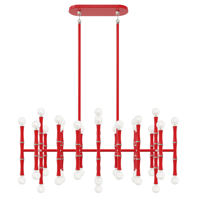 Robert Abbey (RR78) 38.25" x 16.38"-0" KANE CHANDELIER