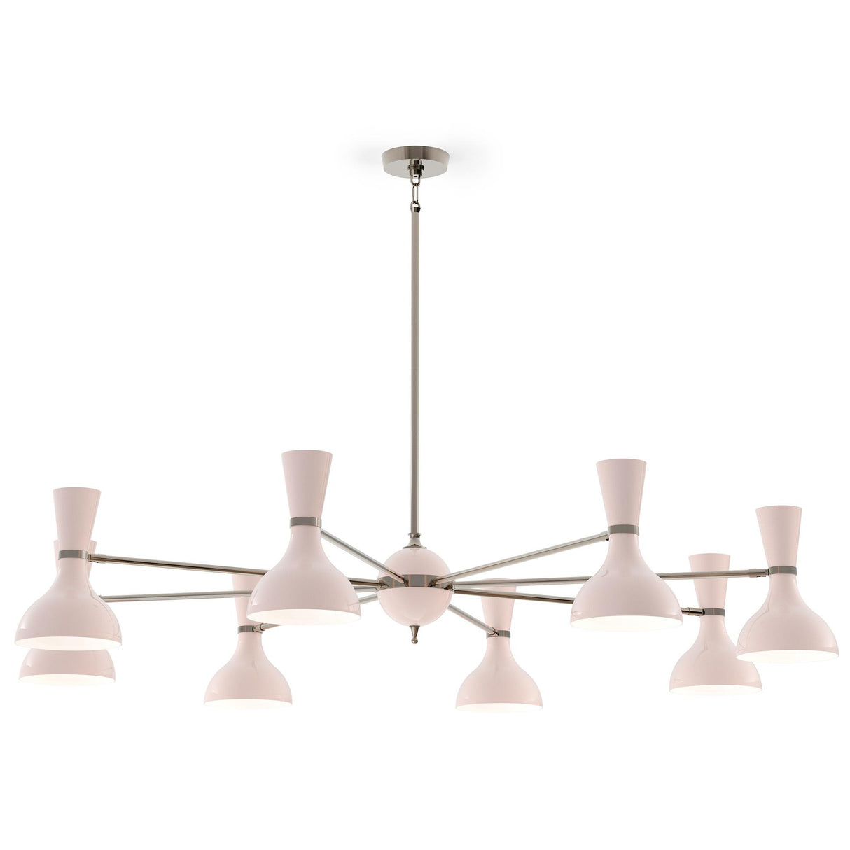 Robert Abbey (RW09RW) 57" x 10.19"-0" CLARE CHANDELIER