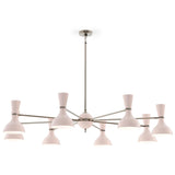 Robert Abbey (RW09RW) 57" x 10.19"-0" CLARE CHANDELIER