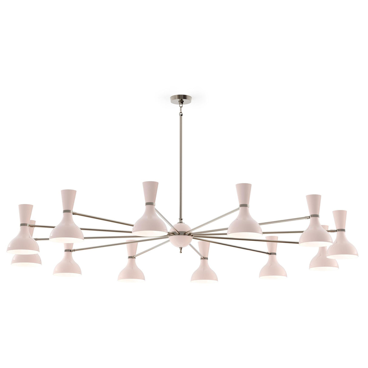 Robert Abbey (RW13RW) 76" x 10.19"-0" CLARE CHANDELIER