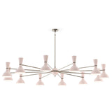 Robert Abbey (RW13RW) 76" x 10.19"-0" CLARE CHANDELIER