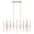 Robert Abbey (RW77) 38.25" x 16.38"-0" KANE CHANDELIER