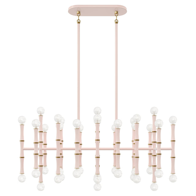 Robert Abbey (RW77) 38.25" x 16.38"-0" KANE CHANDELIER