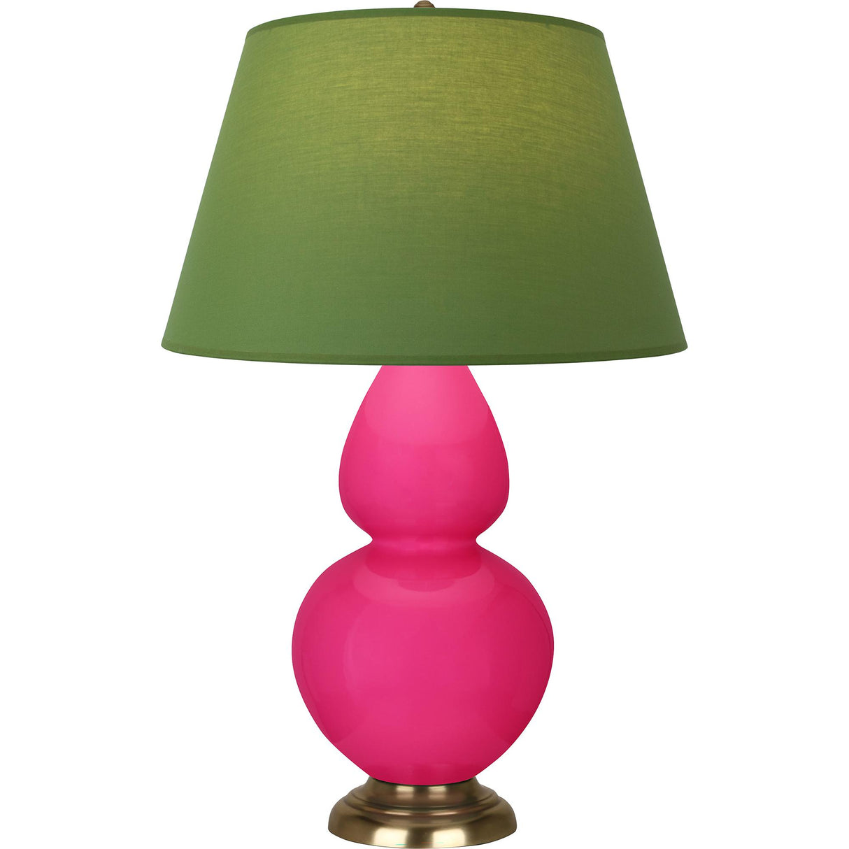 Robert Abbey (RZ20G) 9.5" x 31" DOUBLE GOURD TABLE LAMP