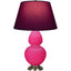Robert Abbey (RZ22P) 9.5" x 31" DOUBLE GOURD TABLE LAMP
