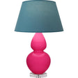 Robert Abbey (RZ23B) 9.5" x 30" DOUBLE GOURD TABLE LAMP