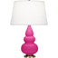 Robert Abbey (RZ30X) 7.25" x 24.38" SMALL TRIPLE GOURD ACCENT LAMP