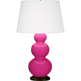 Robert Abbey (RZ41X) 10" x 32.75" TRIPLE GOURD TABLE LAMP