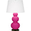 Robert Abbey (RZ41X) 10" x 32.75" TRIPLE GOURD TABLE LAMP