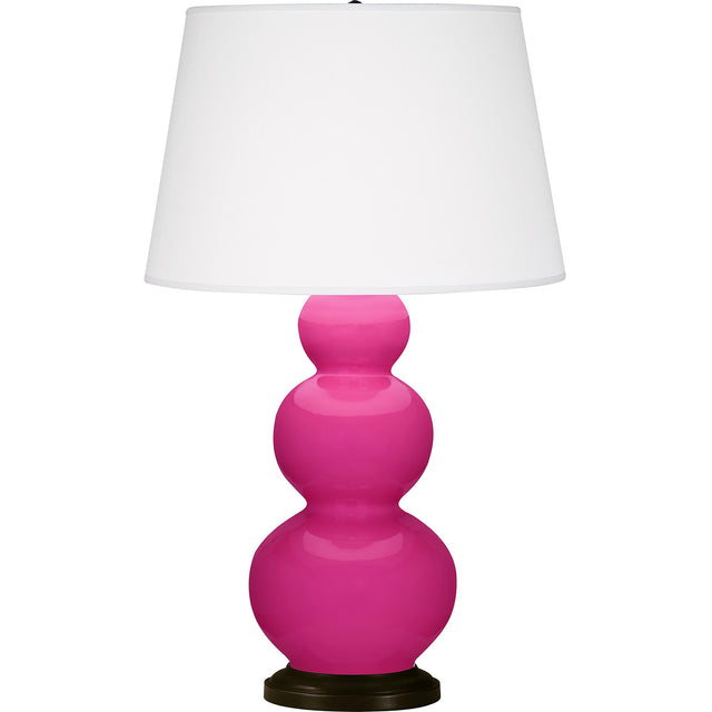 Robert Abbey (RZ41X) 10" x 32.75" TRIPLE GOURD TABLE LAMP
