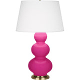 Robert Abbey (RZ40X) 10" x 32.75" TRIPLE GOURD TABLE LAMP