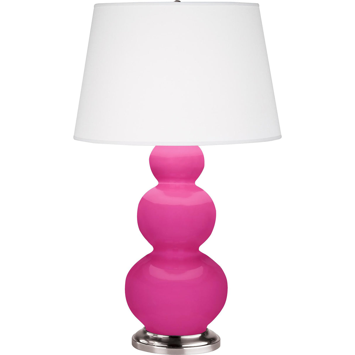 Robert Abbey (RZ42X) 10" x 32.75" TRIPLE GOURD TABLE LAMP