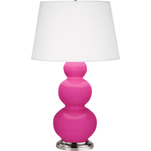 Robert Abbey (RZ42X) 10" x 32.75" TRIPLE GOURD TABLE LAMP