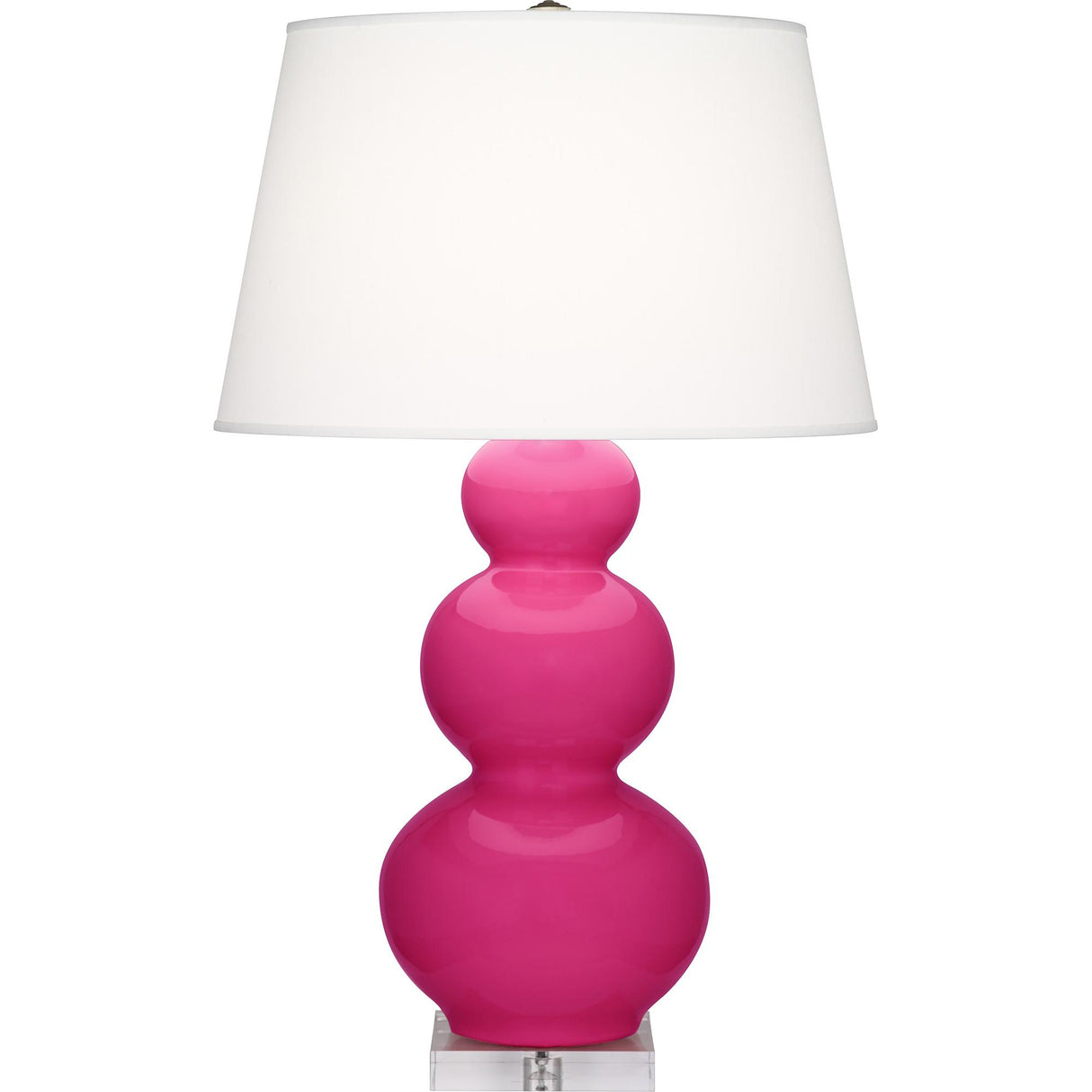 Robert Abbey (RZ43X) 10" x 33" TRIPLE GOURD TABLE LAMP