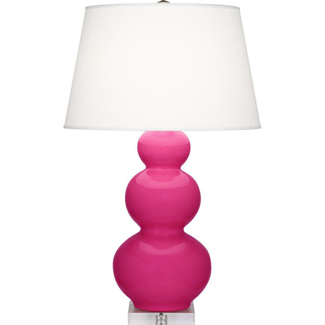 Robert Abbey (RZ43X) 10" x 33" TRIPLE GOURD TABLE LAMP