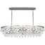 Robert Abbey (S1007) 42.75" x 9.75" BLING CHANDELIER
