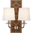 Robert Abbey (S1030) 13.5" x 16.5" WILLIAMSBURG LIGHTFOOT WALL SCONCE