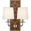 Robert Abbey (S1030) 13.5" x 16.5" WILLIAMSBURG LIGHTFOOT WALL SCONCE
