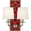 Robert Abbey (S1031) 13.5" x 16.5" WILLIAMSBURG LIGHTFOOT WALL SCONCE