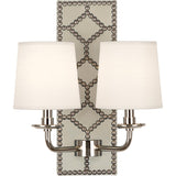 Robert Abbey (S1032) 13.5" x 16.5" WILLIAMSBURG LIGHTFOOT WALL SCONCE