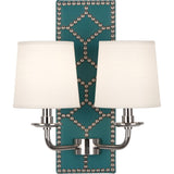 Robert Abbey (S1033) 13.5" x 16.5" WILLIAMSBURG LIGHTFOOT WALL SCONCE