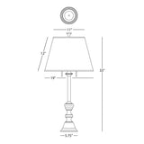 Robert Abbey (S1220) 5.75" x 34" ARTHUR TABLE LAMP