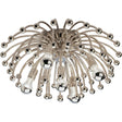 Robert Abbey (S1306) 23.5" x 11.63" ANEMONE FLUSHMOUNT