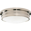 Robert Abbey (S1317) 15.75" x 5.25" RODERICK FLUSHMOUNT