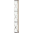 Robert Abbey (S1988) 4.13" x 5.38" CHASE WALL SCONCE
