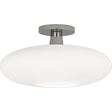 Robert Abbey (S2039) 15" x 7.88" RICO ESPINET OVO FLUSHMOUNT