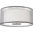 Robert Abbey (S2197) 17.5" x 9.75" SATURNIA FLUSHMOUNT