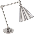 Robert Abbey (S2419) 7.5" x 10.25" ALLOY TABLE LAMP