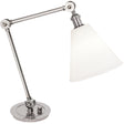 Robert Abbey (S2419G) 7.5" x 10.25" ALLOY TABLE LAMP