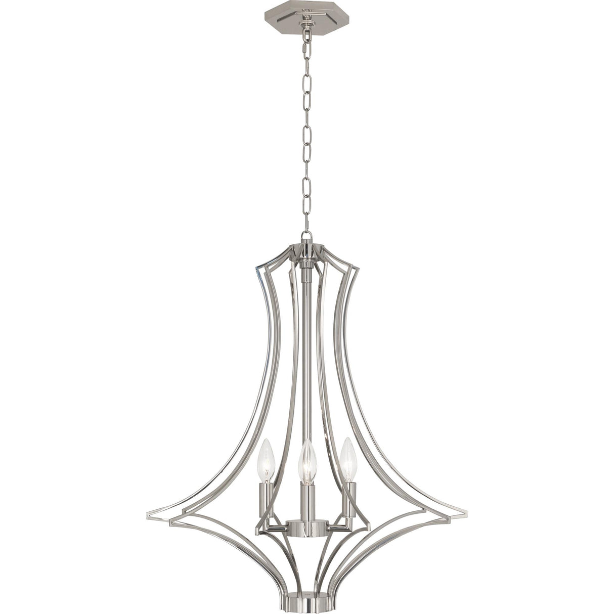Robert Abbey (S467) 22" x 24.75" GRACE CHANDELIER